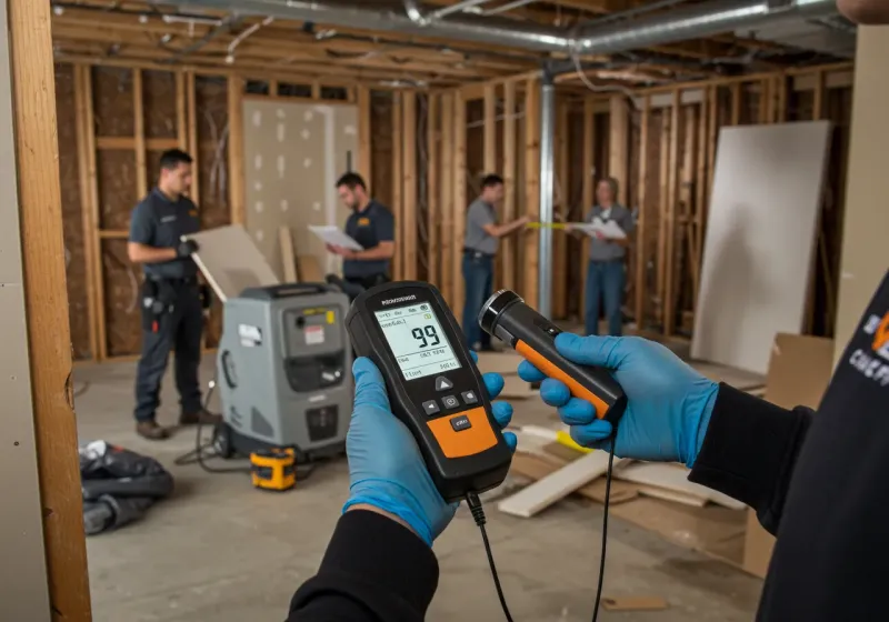 Final Inspection and Reconstruction process in North Hills, CA