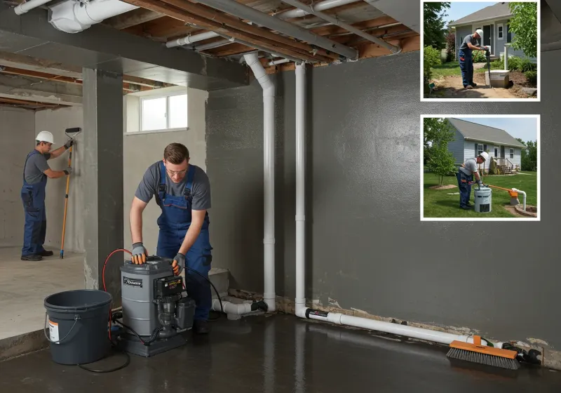 Basement Waterproofing and Flood Prevention process in North Hills, CA